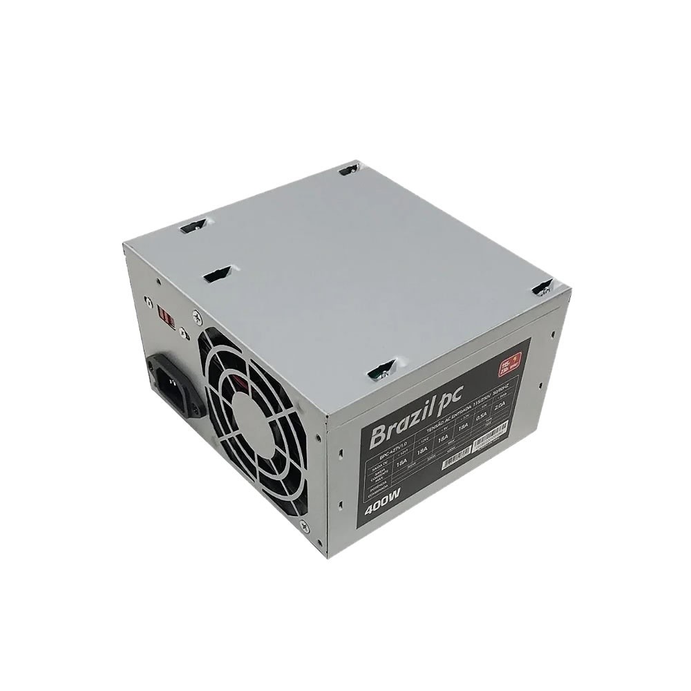Fonte Atx 400w Real Brazilpc Bpc-s427v1.0 24 Pinos Oem