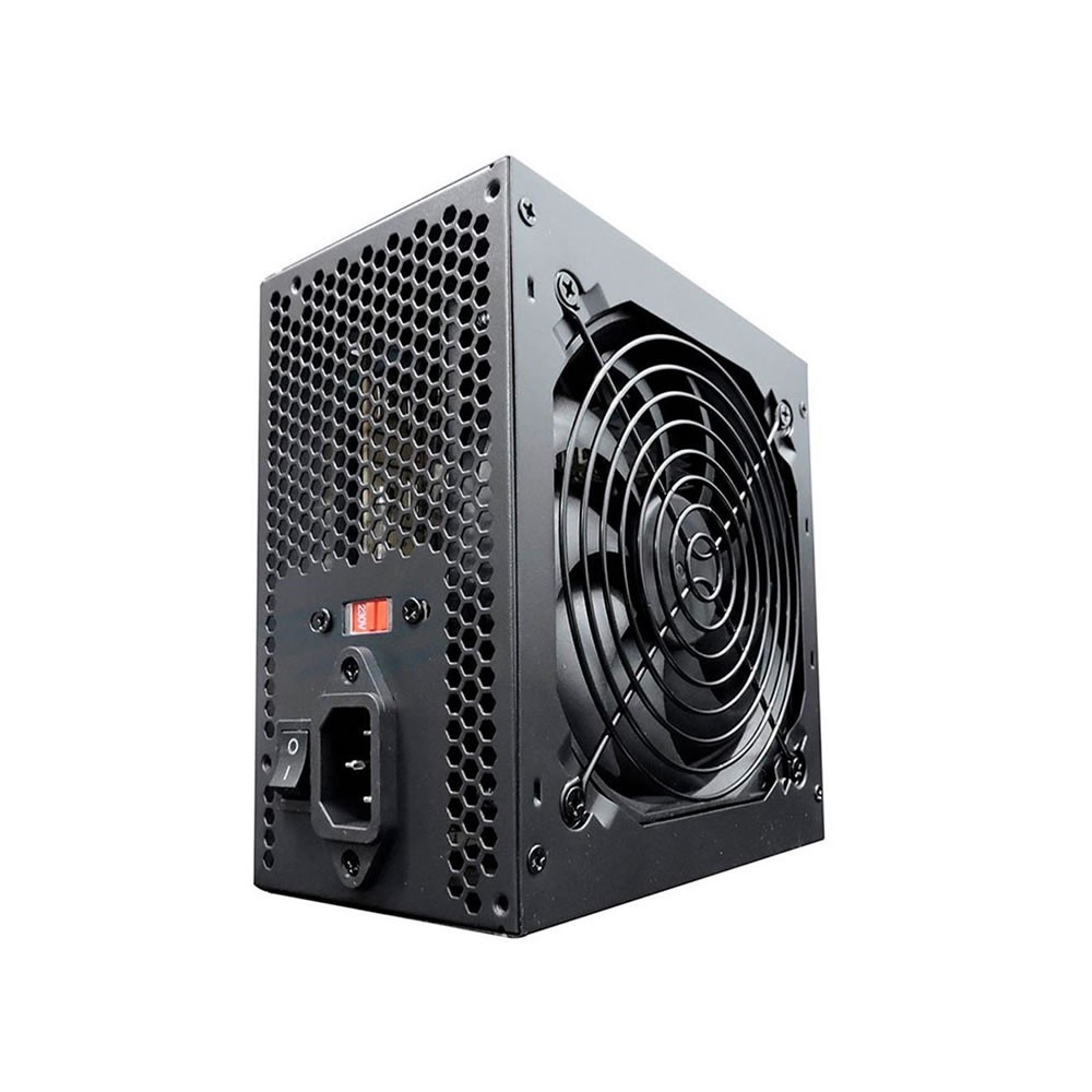 Fonte Atx 600w Real Brazilpc Bpc-s6350v1 24 Pinos Box