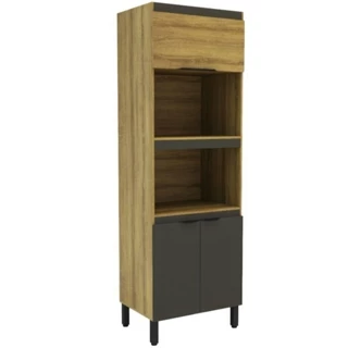 Kit Forno E Microondas Mademovel 2304 Magnolia 70cm 3 Portas