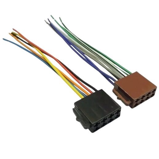 Conector Chicote Plug Fêmea 16 Vias Universal Iso Automotivo