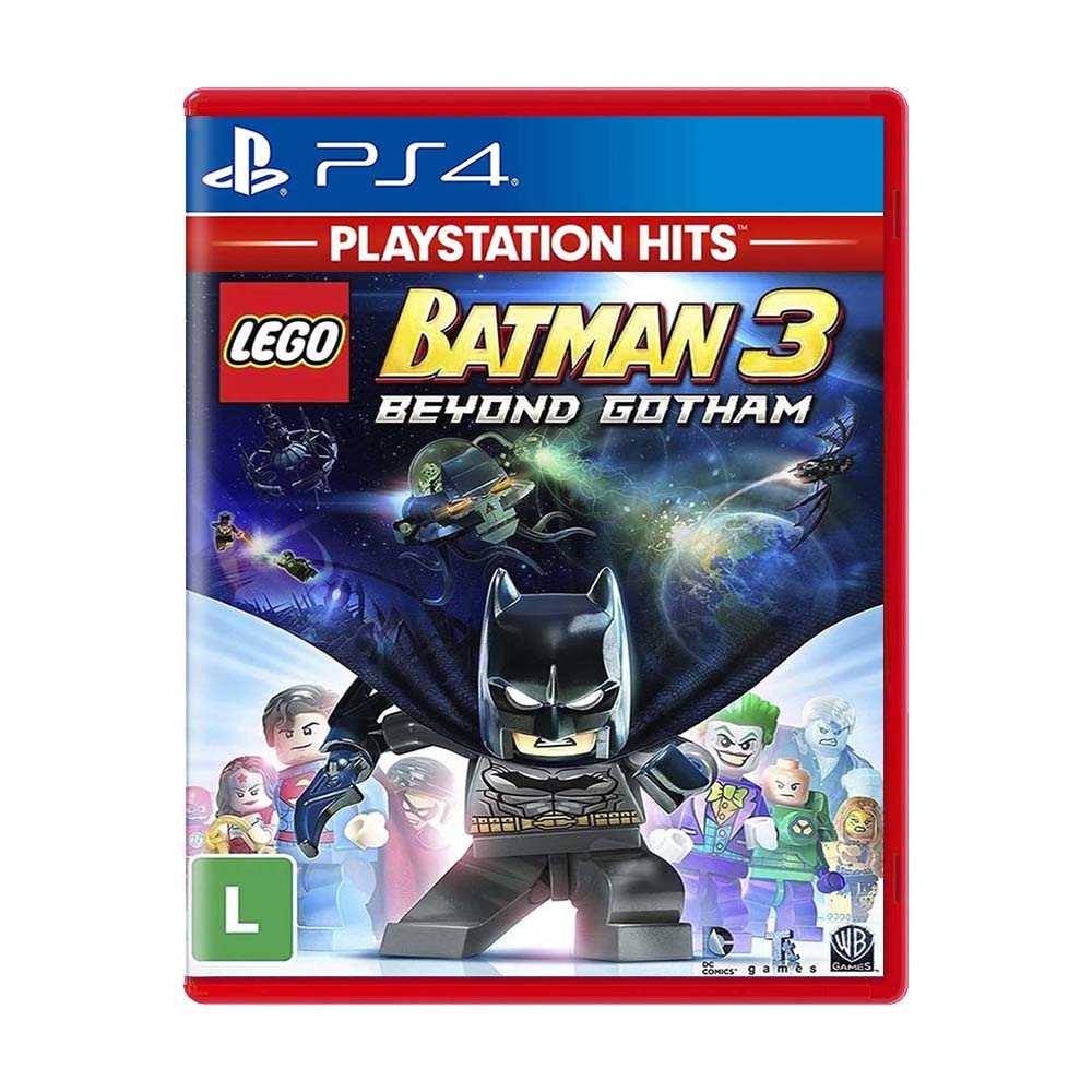 Jogo PS4 Infantil - Lego Batman 3 Beyond Gotham Lacrado Novo