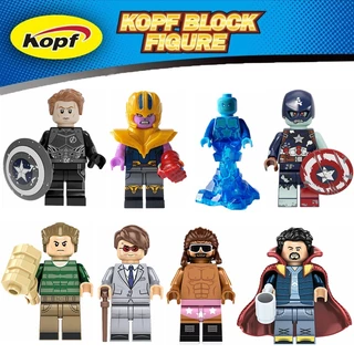 Sandman Daredevil Hydro Man Minifigures Cute Anime Cartoon Movie Toys For Children Building Blocks Presente De Aniversário