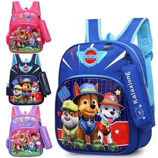Mochila Escolar Patrulha Canina De Patas Para Meninos/Escola/Pré-Jardim De Infância