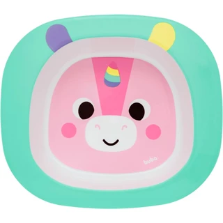 Pratinho Tigela Bowl Infantil Bubazoo Unicórnio 16297 Buba