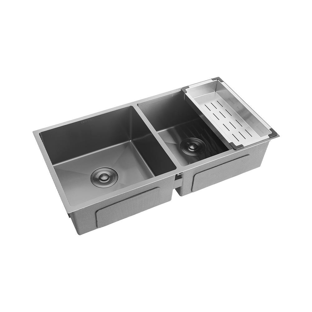 Cuba Dupla Para Cozinha Gourmet Inox Tukano Pingoo - Preto