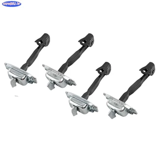 4PCS Limitador De Porta De Carro Peças De Substituição Prata Para-Toyota-Hilux 2004-2015 Fortuner 2005
