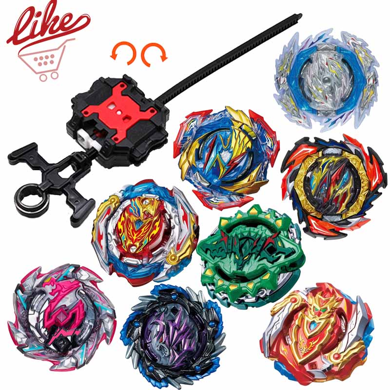 Beyblade Burst Ripcord Lançador Set B-201 Zest Achilles B-193