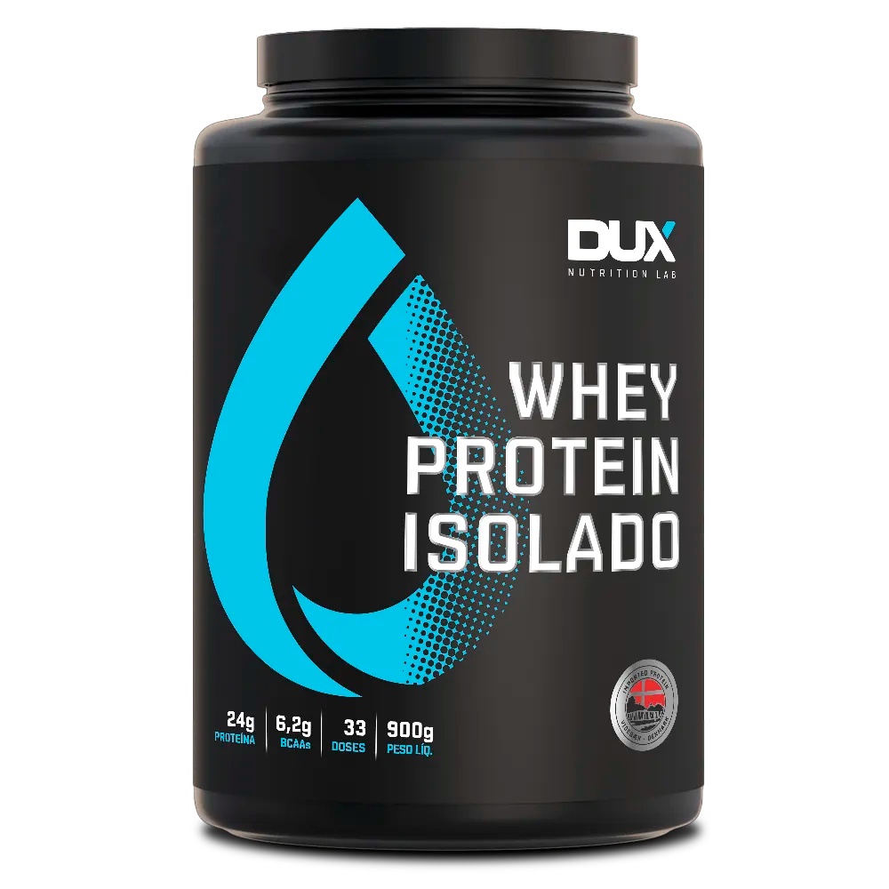 WHEY PROTEIN ISOLADO 900G DUX NUTRITION