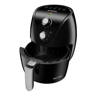 Fritadeira sem óleo Mondial New Pratic AF-31 3.5L Preta