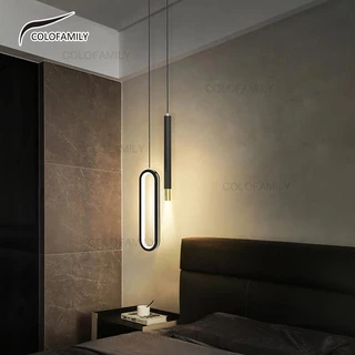 Led Pendant Luz Minimalista Para Sala De Estar Decoração Corredor Do Quarto Lustre Nórdico Moderno De Teto AD51