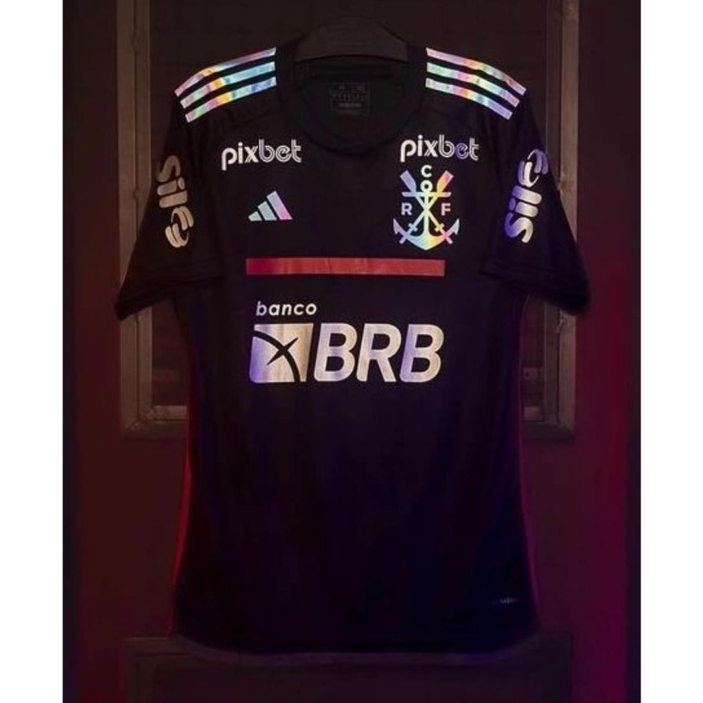 Camisa de Futebol do Flamengo 2023/2024 - Frete Grátis - Loucos