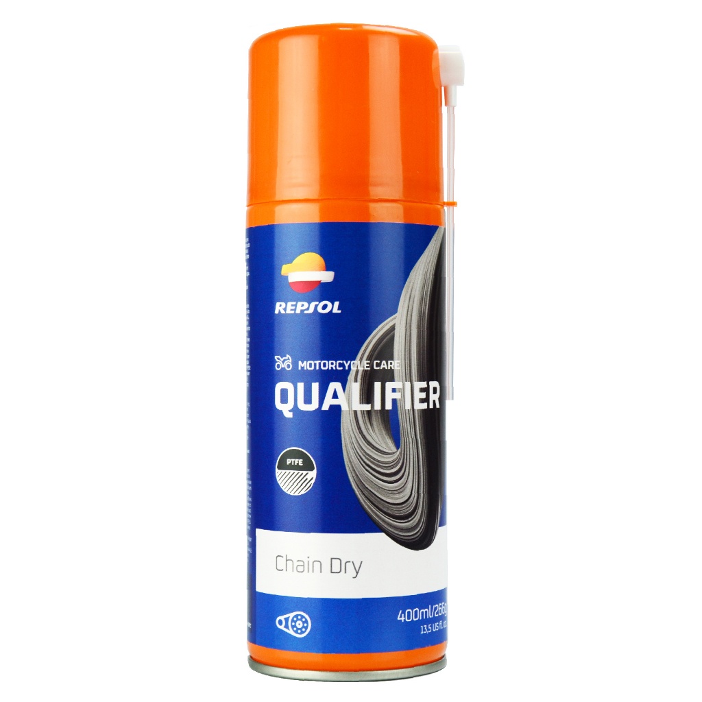 Óleo Lubrificantes de Corrente Repsol Qualifier Moto Chain 400ml