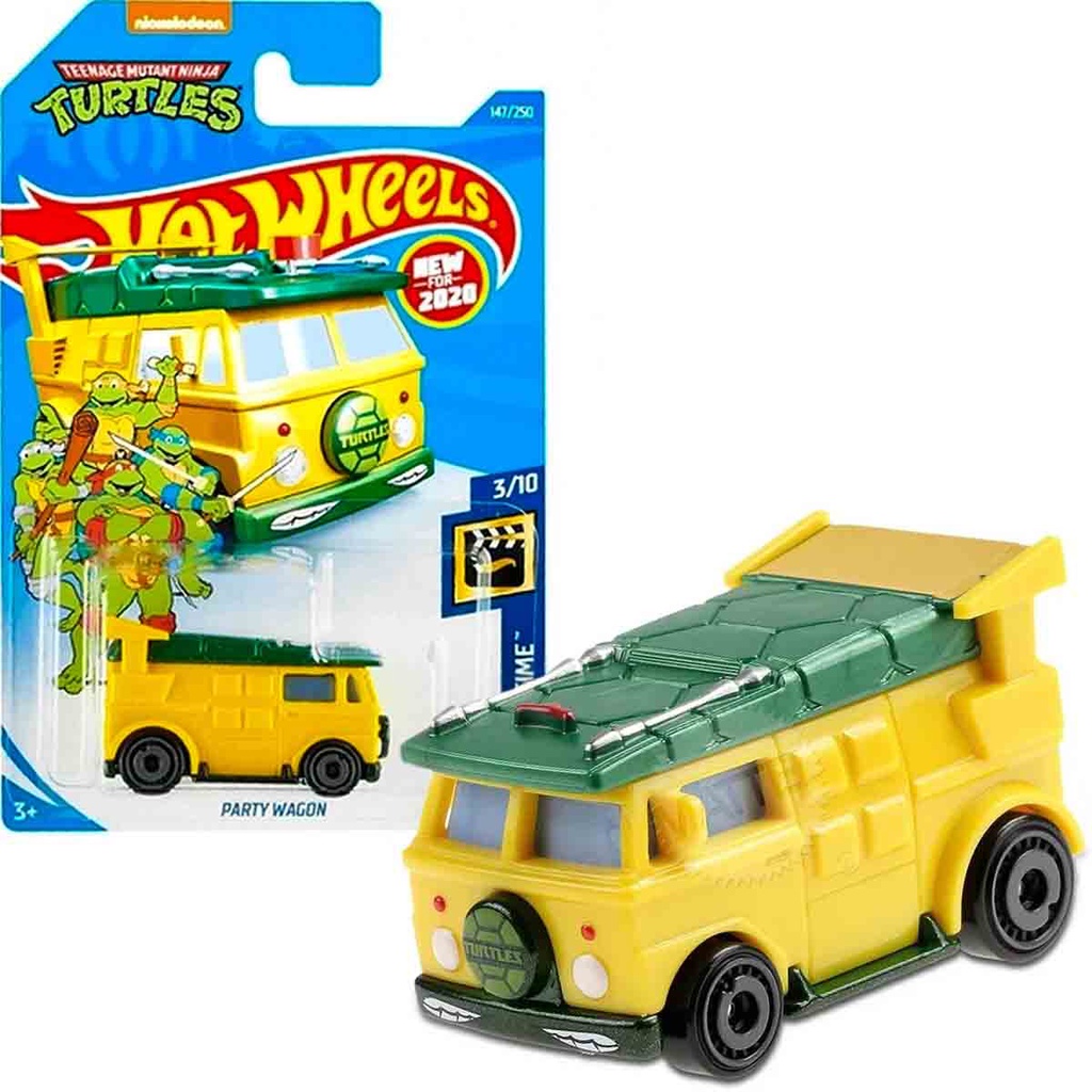 Carrinho Hot Wheels - Tartarugas Ninja - Michelangelo - Midnight