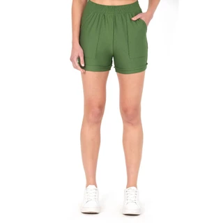 Short Feminino Básico Cós Elástico Polo Wear Verde Médio