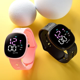 Relógio Eletrônico Criativo Versátil E De Moda Digital Estudantil Masculino Feminino