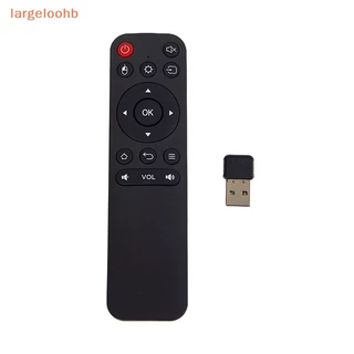 [largeloohb] Universal 2.4G Controle Remoto Do Teclado Mouse Sem Fio Com Receptor USB Para TV Box/Smart/Windows PC Android