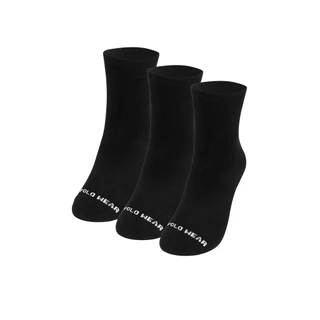 Kit 3 Pares de Meias Cano Longo Polo Wear Preto