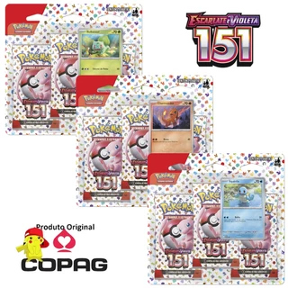 Blister Triplo EV3.5 151 - Pokemon Tcg - COPAG