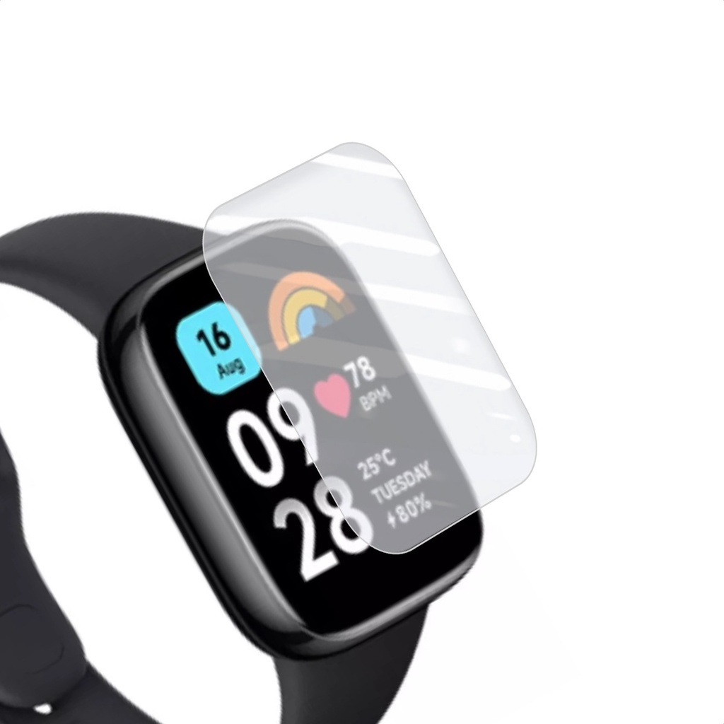 Película Anti Riscos Proteção Tela Para Xiaomi Redmi Watch 3 / Redmi Watch 3 Active