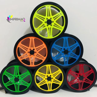 Carretilha Carretel Grande 26cm Verde Rolamento Duplo
