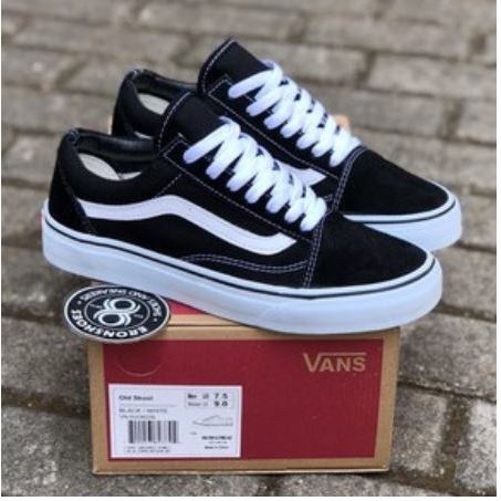 Tênis Vans Old Skool Pro Baker Collab PReto/Branco/Vermelho - Rock