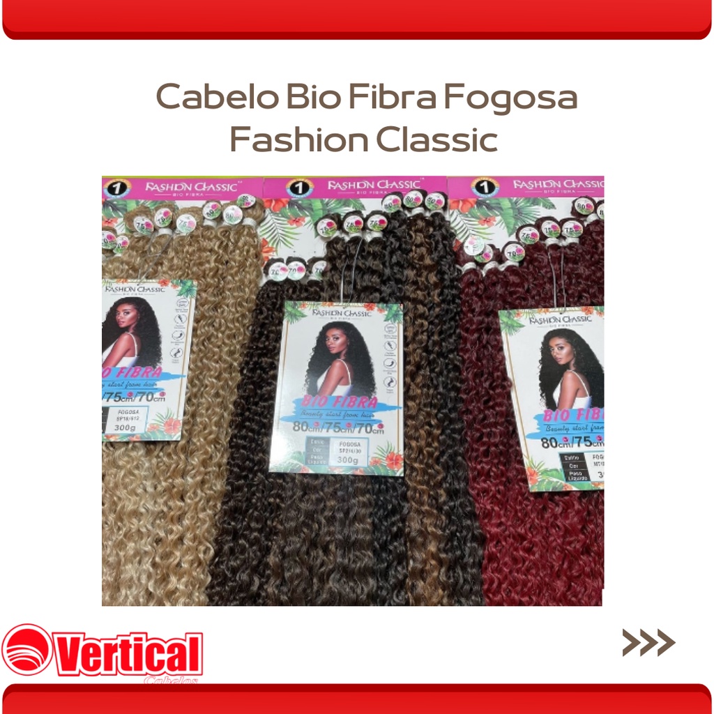FOGOSA-CABELO BIO FIBRA-FASHION CLASSIC
