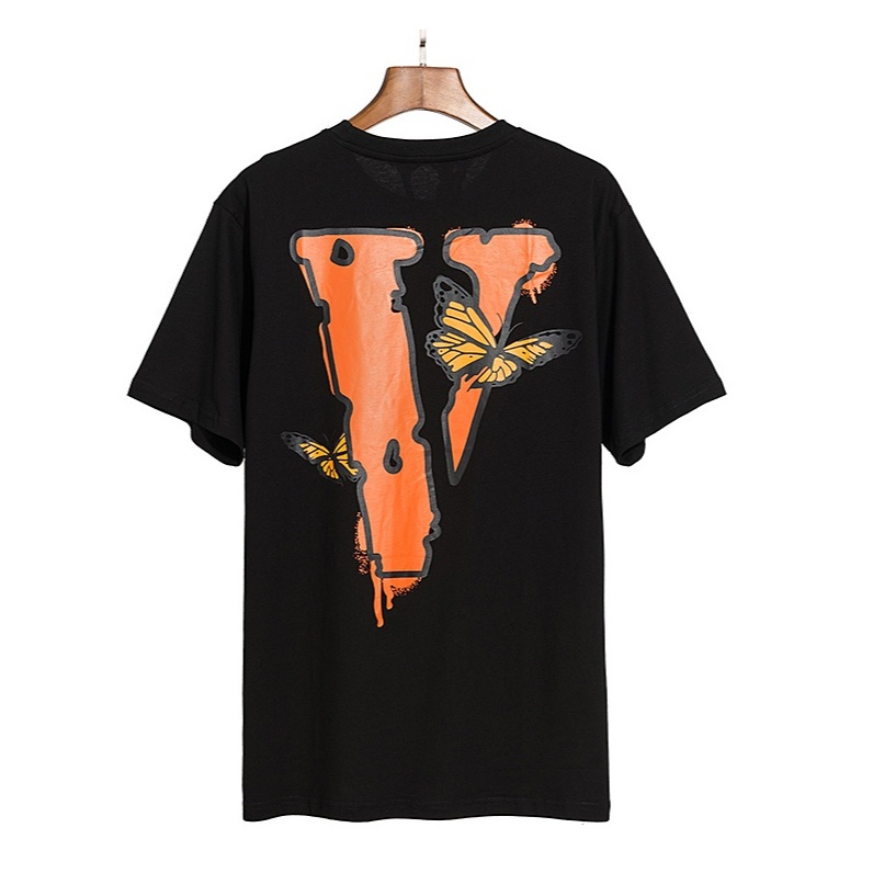 Camiseta Vlone Grande Borboleta Camisa V - Envio Rápido - WL
