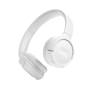 Fone de ouvido Sem Fio, Bluetooth, 57 Horas de Bateria, Dobrável, On Ear, JBL TUNE 520BT - BRANCA