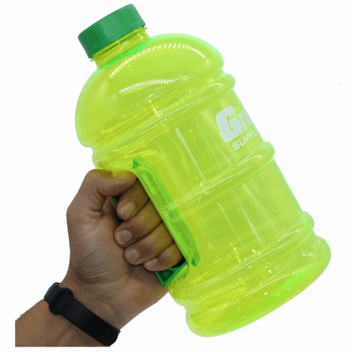 Garrafa Galao De Agua Verde 2 Litros Academia Treino Growth