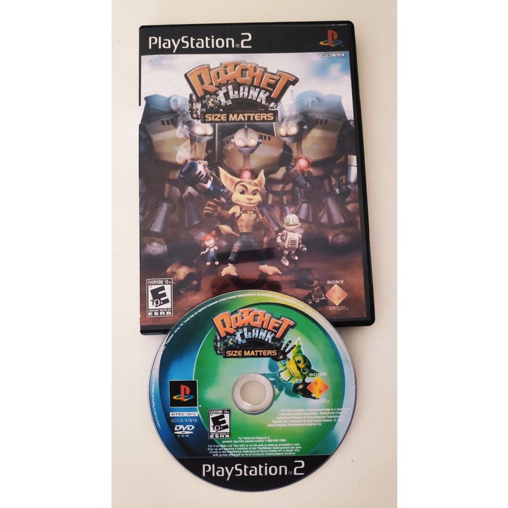 Ratchet And Clank - Size Matters [SCUS 97615] (Sony Playstation 2