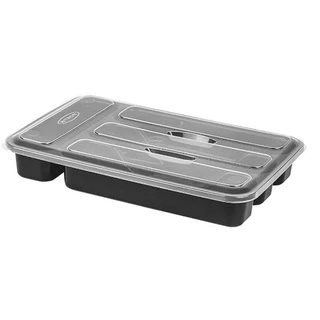 Porta Talher De Plástico Para Gaveta Paris Com 4 Divisórias Sortidas - Nitron