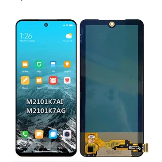 6.43" Super Amoled Frontal Tela Note 10&Note 10s Compativel M2101K7AI VIVID Incell&Oled Lcd Com Aro Substituição 100% Teste