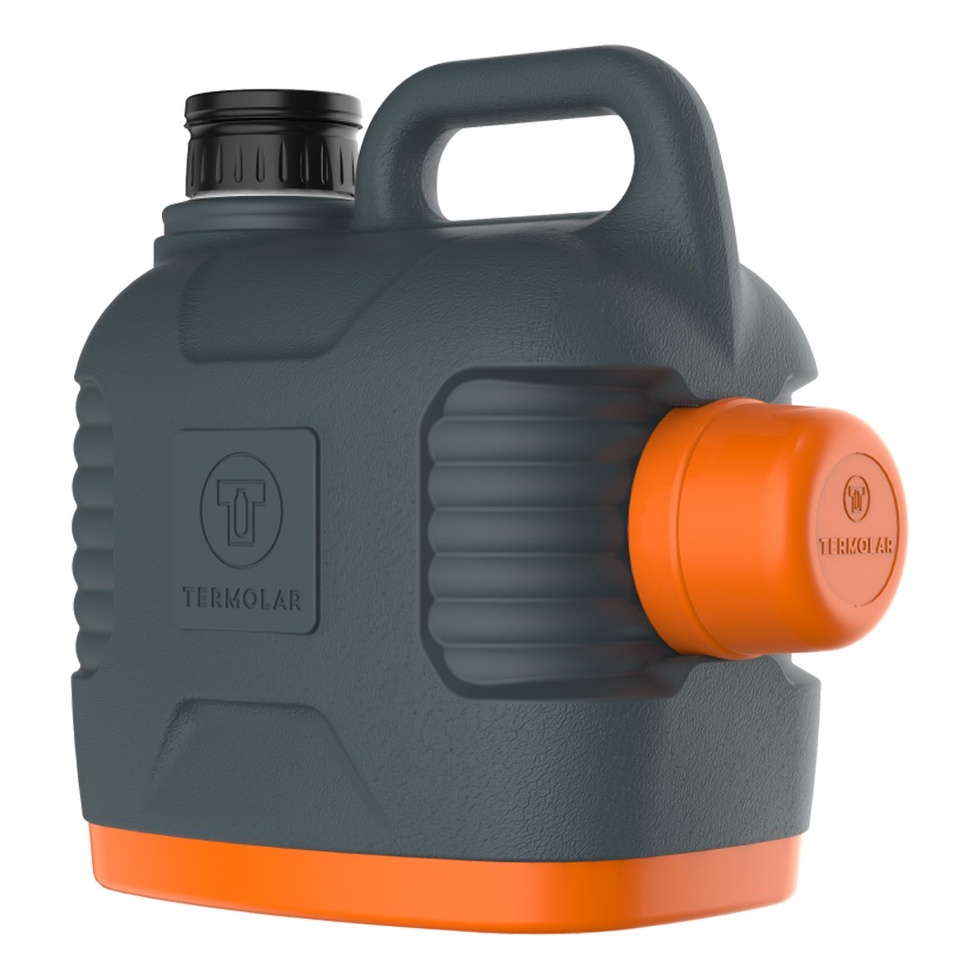 Garrafã Térmico Supertermo 5 Litros Cinza Bebida Quente 10H Termolar