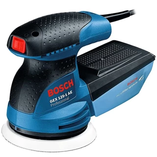 Lixadeira Rotativa Excêntrica 125mm 250W e Coletor de Pó GEX 125-1 AE Bosch