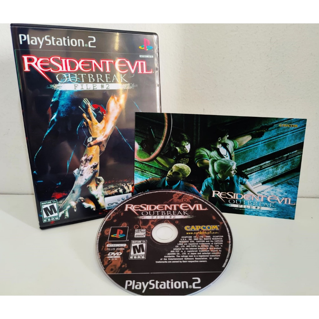 Resident Evil Outbreak File #2 PT-BR - PS2 | Shopee Brasil