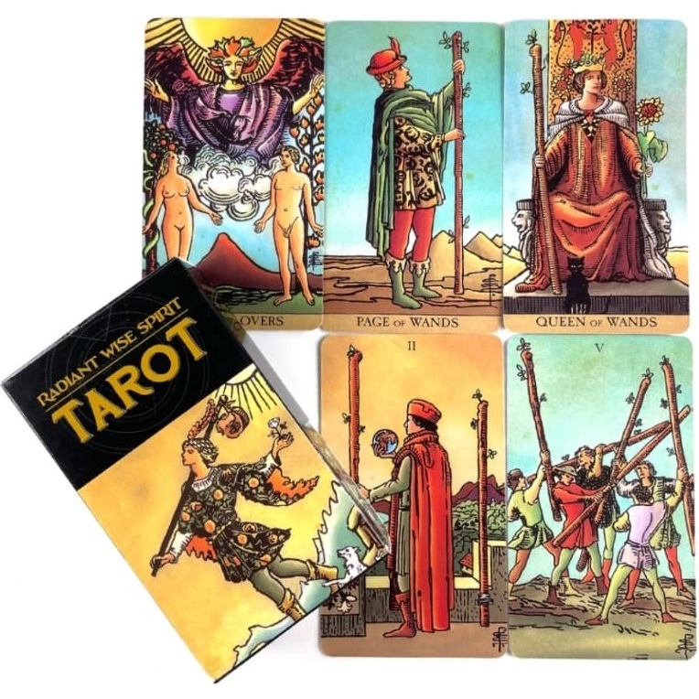 Novo tarot dos mil e uma noites cartas por lo scarabeo jogos de