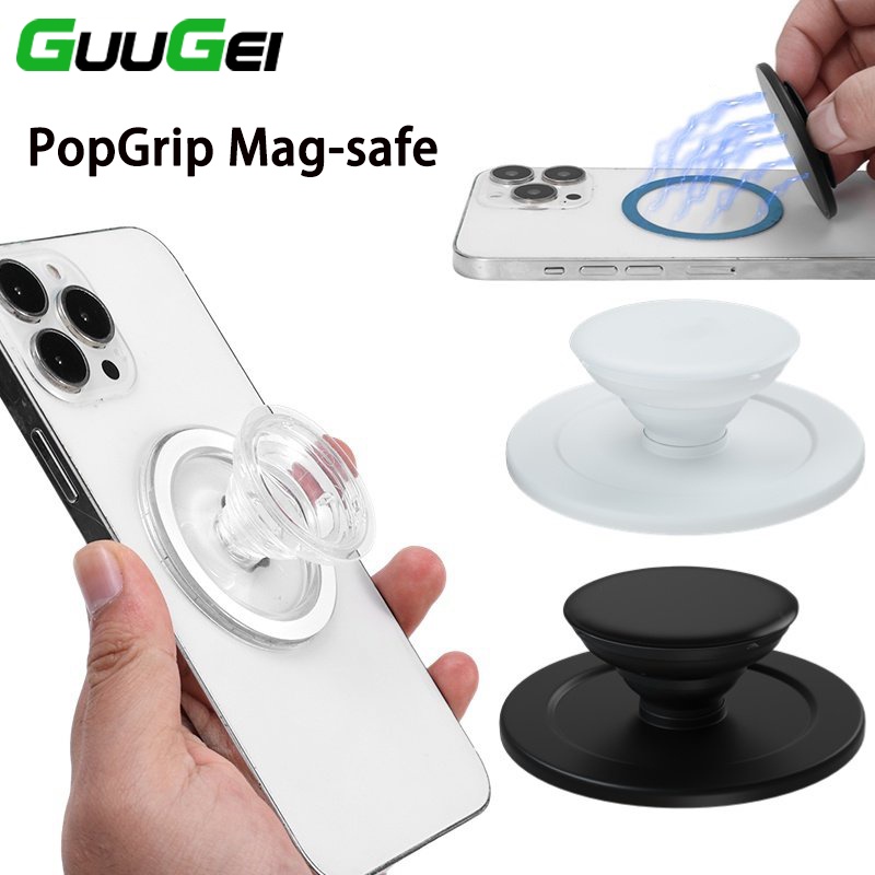 Suporte Para Telefone Magnético Dobrável Guugei Popsocket Mgsafe PopGrip