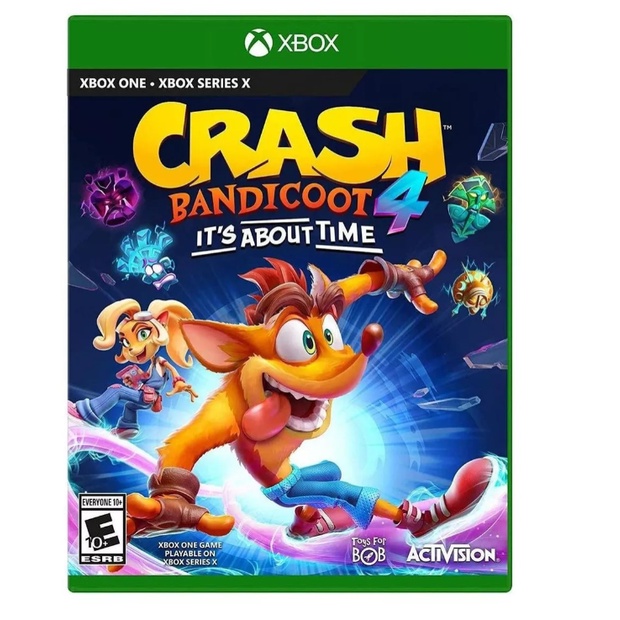 Jogo Crash Bandicoot Pacote Quadrilogia - Xbox 25 Dígitos