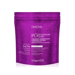 Pó Descolorante Colágeno Hidrolisado Seda Amend 300G