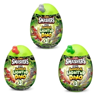 Smashers Light Ovo Médio Dino Série 01 - FUN