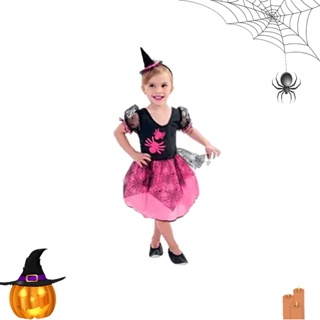 Bruxinha Morceguinha Fantasia Halloween Feminina - Loja Zuza Brinquedos