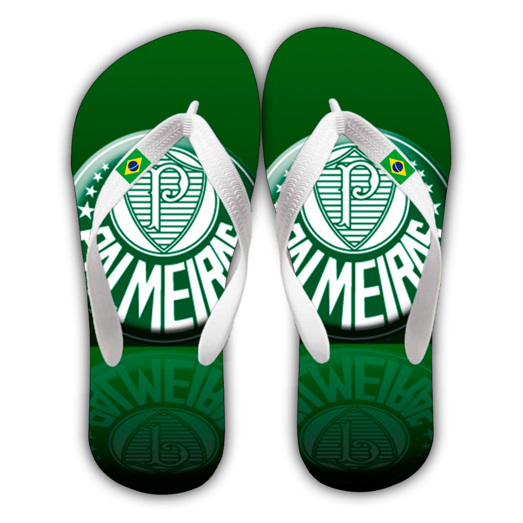 Chinelo de Time Sandália de Time Palmeiras Verdão Desconto