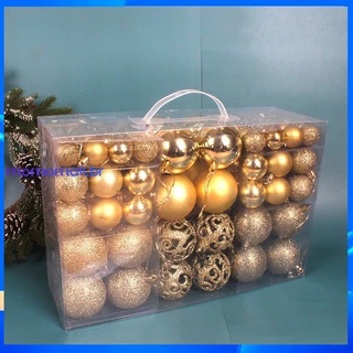 100 Pçs Bola De Natal Caixa De Presente Conjunto 3-6 Cm Xams árvore Acessórios Contas Caixa De Presente Diy Bola Reflexiva Espelho De Discoteca Bola De Natal Decoração De Natal Pingente Momomall