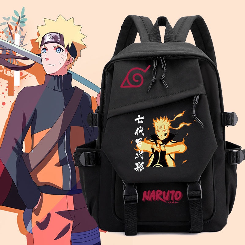 Naruto Nome Conjunto Mochila Para Estudantes Do Ensino Médio Masculino De Grande Capacidade Coreano