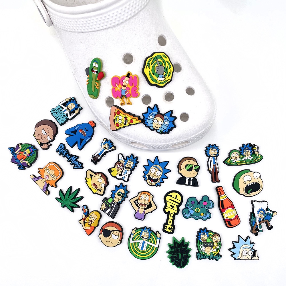 Croc charms rick and morty deals