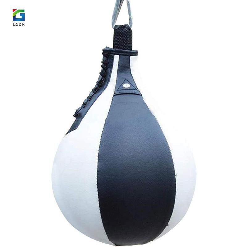 Bola De Boxe Speed Ball Pêra Em Forma De PU Baging Punching Bag Speedball Giro Exercício De Treinamento De Aptidão