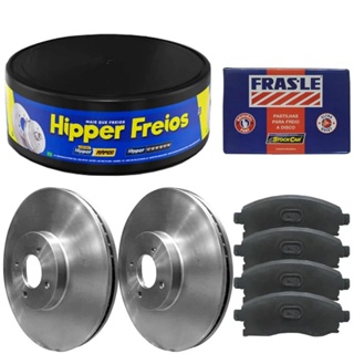 Kit Pastilha Disco Freio Hb20 Hb20s 1.0 2012 A 2018 Diant