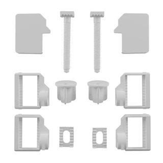 Parafuso Conjunto De Fixação Assento Almofadado Branco Astra