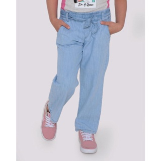 Calça Jeans Infantil Faixa Azul