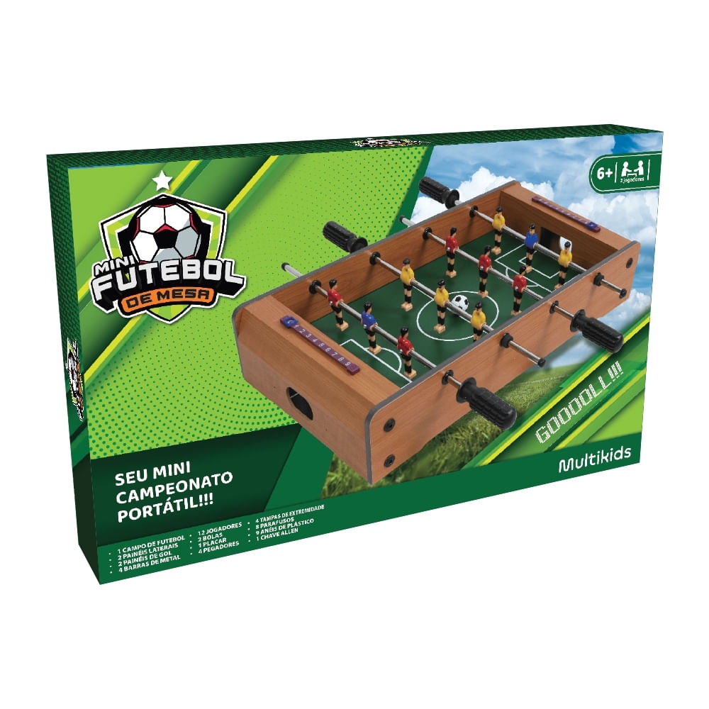 Jogo De Futebol - Pebolim Game - 400A - Braskit - Real Brinquedos